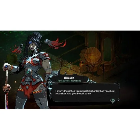 The box art for Hades II on Nintendo Switch 2, showing the new protagonist, Princess of the Underworld, in a powerful stance with glowing magical effects around her.