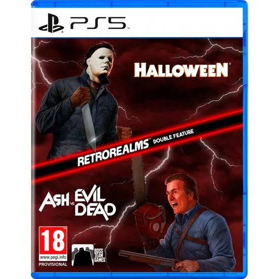 RetroRealms Double Feature: Halloween / Ash vs Evil Dead  (PS5)