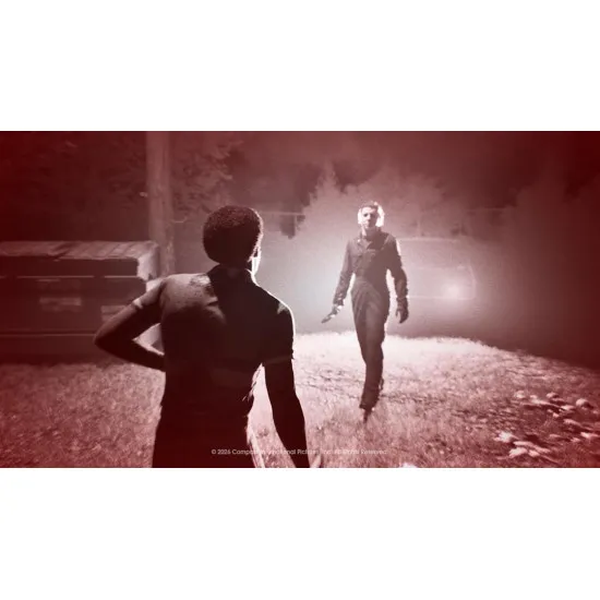 Xbox Series X game case for Halloween: The Game showing Michael Myers stalking suburban Haddonfield