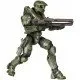 HALO Spartan Collection Master Chief Jazwares Figure HALO The Spartan Collection Master Chief action figure in Mjolnir MKVI Armor holding the ARC-920 Railgun in a heroic stance