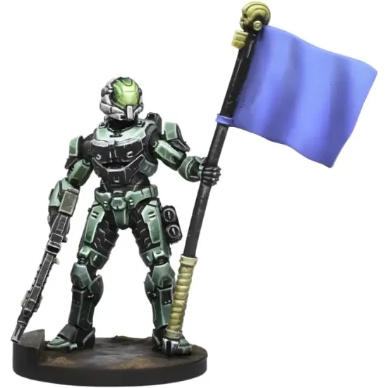 Halo Flashpoint Fireteam Wolf special issue box featuring four exclusive alternate pose Spartan miniatures