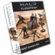 Halo Flashpoint ODST Scenery Set box featuring ODST Drop Pod and turret weapon miniatures for New Mombasa tabletop combat