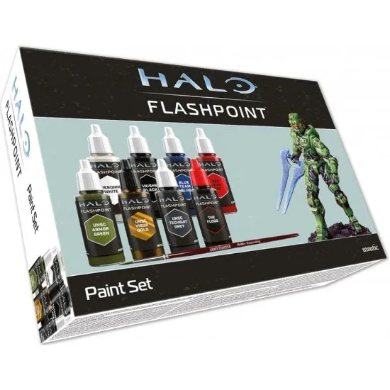 Halo: Flashpoint - The Army Painter Master Chief Paint Set