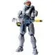 HALO Spartan Collection Linda-058 Jazwares Figure HALO The Spartan Collection Linda-058 action figure in a dynamic pose holding her Nornfang Sniper Rifle