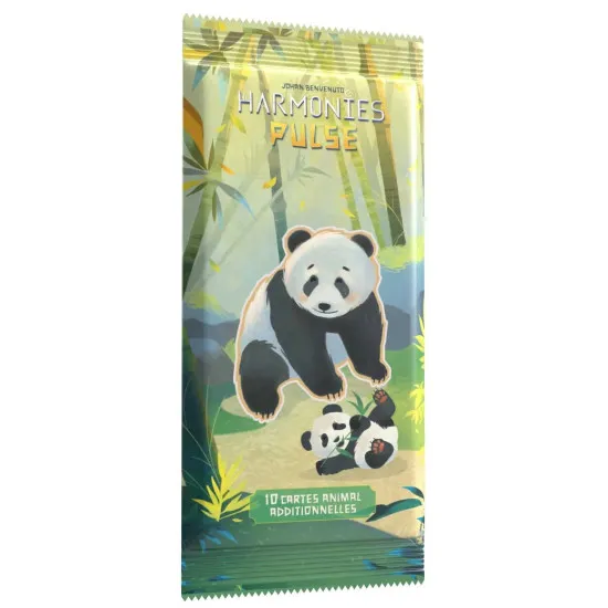 Harmonies Pulse board game expansion featuring new animal cards and strategic three-colour pattern gameplay