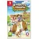 Harvest Moon Home Sweet Home Switch The box art for the game Harvest Moon: Home Sweet Home - Special Edition on Nintendo Switch, showing a character tending to their farm with various crops and animals.