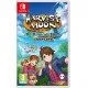 Nintendo Switch game box for Harvest Moon The Winds of Anthos Complete Edition showing characters and animals