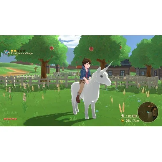 Nintendo Switch game box for Harvest Moon The Winds of Anthos Complete Edition showing characters and animals