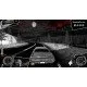 A PlayStation 5 game case showing a striking minimalist, black-and-white comic book inspired muscle car racing down an open highway under a dramatic sky