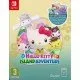 Hello Kitty Island Adventure Gift Box Switch box art showing Hello Kitty and Sanrio friends on the island, with an overlay of the included physical items