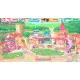 A Nintendo Switch 2 gamecase showing Pom Pom Purin and Badtz-Maru playing an interactive cooking mini-game rendered in crisp high-resolution 3D graphics