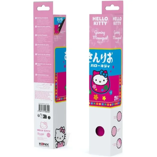 Hello Kitty Mouse Pad - Japon 27 x 32cm with microfibre surface and rubber backing