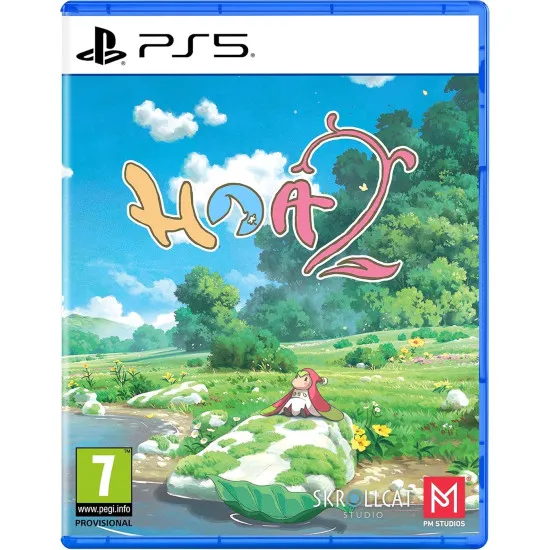 A PlayStation 5 game case showing a courageous little fairy floating above a glowing, mossy forest clearing filled with cute magical bugs