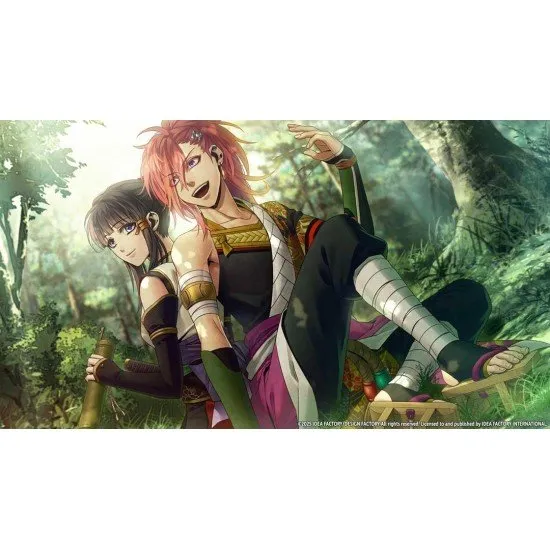 Homura The Crimson Warriors Nintendo Switch box art featuring Mutsumi Mochizuki and the Crimson Warriors