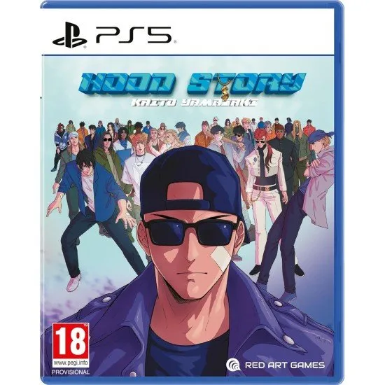 Hood Story Kaito Yamazaki PS5 box art featuring Kaito in the streets of Kamagasaki