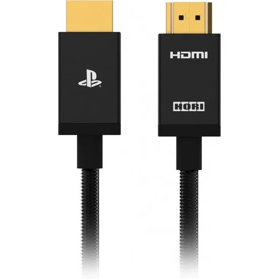 Hori PlayStation 8K HDMI Cable The box art for the Hori PlayStation Ultra High Speed 8K HDMI 2.1 Cable, showing the braided cable and the PS5 console.