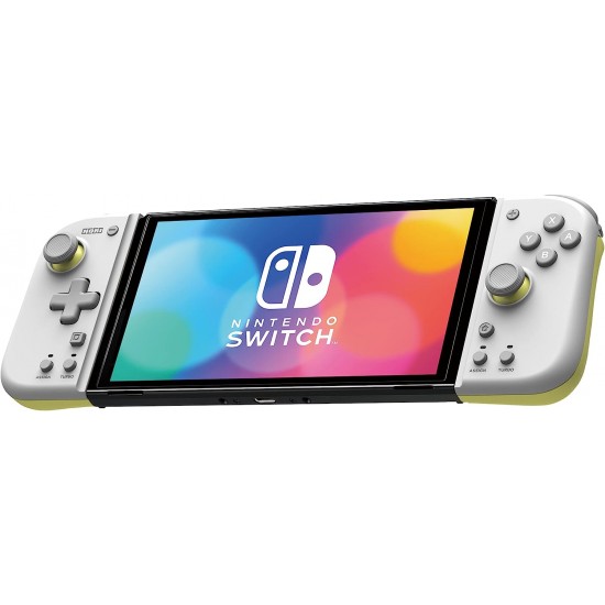 Switch Hori Split Pad Compact - Light Grey/Yellow