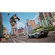 PlayStation 5 game case for Hot Wheels Infinite Rush showing iconic die-cast cars drifting through a neon-lit city track