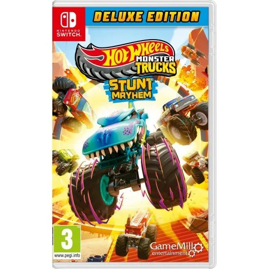 Hot Wheels Monster Trucks: Stunt Mayhem - Deluxe Edition (Switch) Hot Wheels Monster Trucks: Stunt Mayhem - Deluxe Edition (Switch)