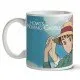 Howl's Moving Castle Ceramic Mug showing artwork of the iconic moving castle structure