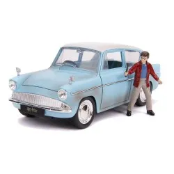 Harry Potter 1959 Ford Anglia + Harry Potter Figure 1:24 Harry Potter 1959 Ford Anglia + Harry Potter Figure 1:24