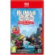 Nintendo Switch 2 game case for Human Fall Flat showing wobbly human characters navigating physics puzzles