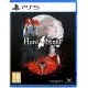 A PlayStation 5 game case showing the protagonist Vesper clutching a glowing weapon surrounded by nightmarish gothic monsters