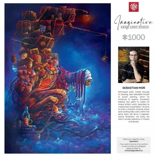 Imagination Jigsaw Puzzle Sebastian Mon Ciezar Doswiadczen (1000 pieces)