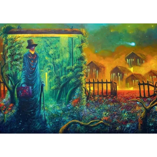 Imagination Jigsaw Puzzle Sebastian Mon Stationary Traveller II (1000 pieces)