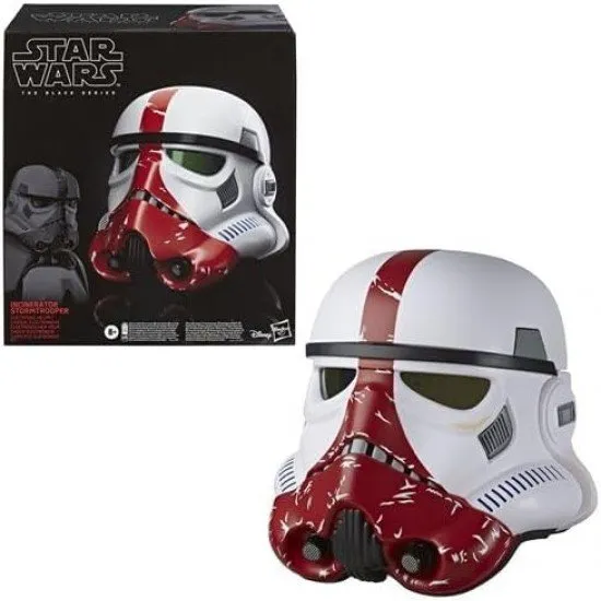Star Wars: The Black Series - The Mandalorian Incinerator Stormtrooper Helmet Star Wars: The Black Series - The Mandalorian Incinerator Stormtrooper Helmet