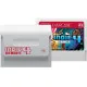 An Evercade cartridge case featuring a vibrant collage of modern indie characters from the included eleven retro games