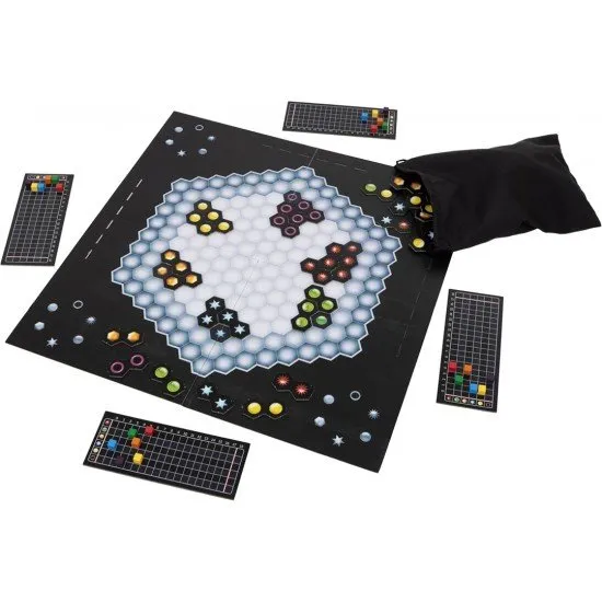 Ingenious (2024) board game cover showing colourful hexagonal tiles on a game board