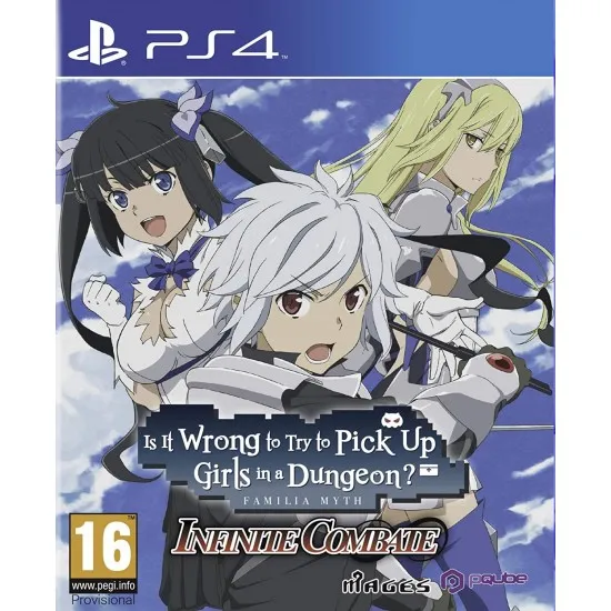 Is It Wrong To Try To Pick Up Girls In A Dungeon? Infinite Combate (PS4)