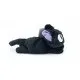 Kiki's Delivery Service Jiji Plush Sun Arrow Studio Ghibli 15cm Kiki's Delivery Service Jiji the Cat Beanie Plush Figure, showing the small, black cat sitting up