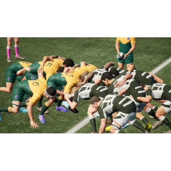 Jonah Lomu Rugby Challenge 4 Switch video game cover art showing stylized rugby players in action, referencing the legend Jonah Lomu