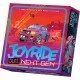 Joyride Duel Next Gen board game box featuring high-speed racing cars and aggressive robots