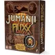 Jumanji Fluxx card game box featuring Jumanji jungle adventure artwork and Fluxx branding