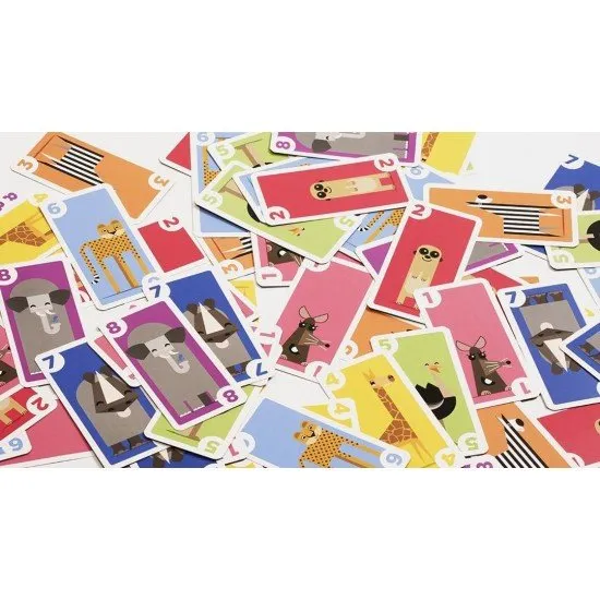 Kariba card game box with colorful savannah animals – buy at Itemdrop UK