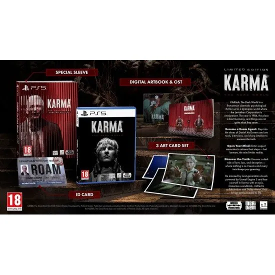 KARMA: The Dark World - Limited Edition (PS5) KARMA: The Dark World - Limited Edition (PS5)