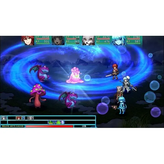 The box art for KEMCO RPG Selection Vol. 1 for Nintendo Switch, showing a collage of pixel art characters and fantasy settings from the four included games.