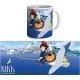 Kiki's Delivery Service Mug Semic Studio Ghibli 300ml Kiki's Delivery Service Ceramic Mug showing Kiki flying on her broom with Jiji