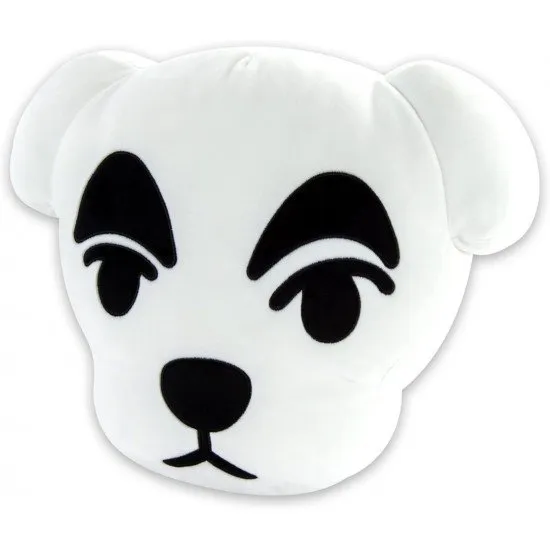 A large, 15-inch Animal Crossing KK Slider plush toy from the Club Mocchi Mocchi collection, with a unique squishy texture.