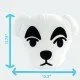 A large, 15-inch Animal Crossing KK Slider plush toy from the Club Mocchi Mocchi collection, with a unique squishy texture.