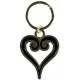 Kingdom Hearts Metal Keyring Heart Symbol - Official Licensed Gaming Keychain Kingdom Hearts metal keyring heart symbol official Disney Square Enix merchandise Difuzed