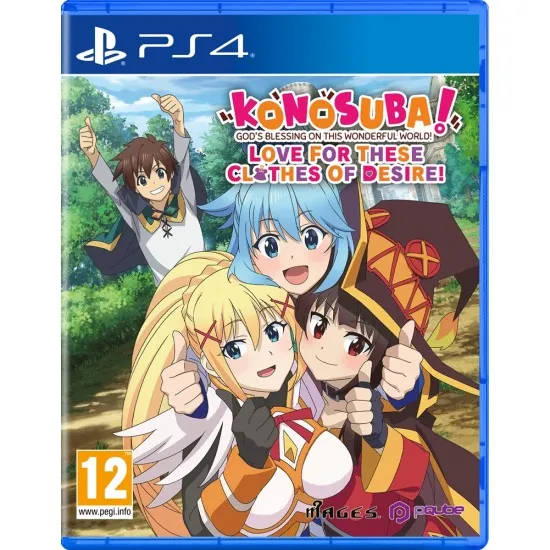KonoSuba: Gods Blessing on this Wonderful World! Love For These Clothes of Desire! (PS4) KonoSuba: Gods Blessing on this Wonderful World! Love For These Clothes of Desire! (PS4)
