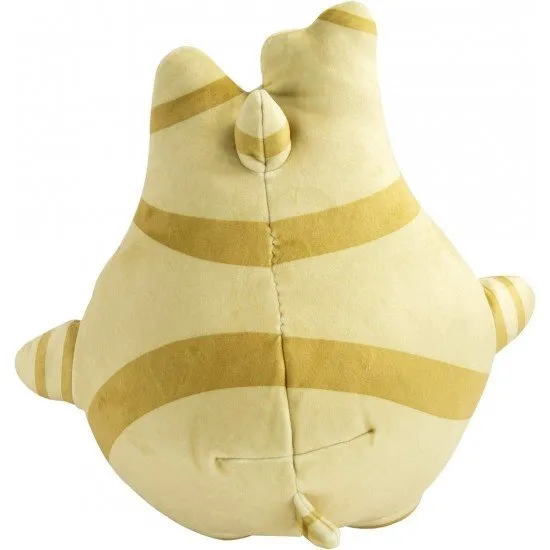 Zelda Korok Mocchi Mocchi Plush A green and white plush toy of a Korok from The Legend of Zelda, with a leaf covering its face and a round, squishy body.
