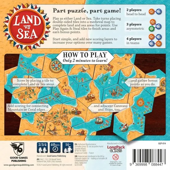 Land vs Sea Land vs Sea