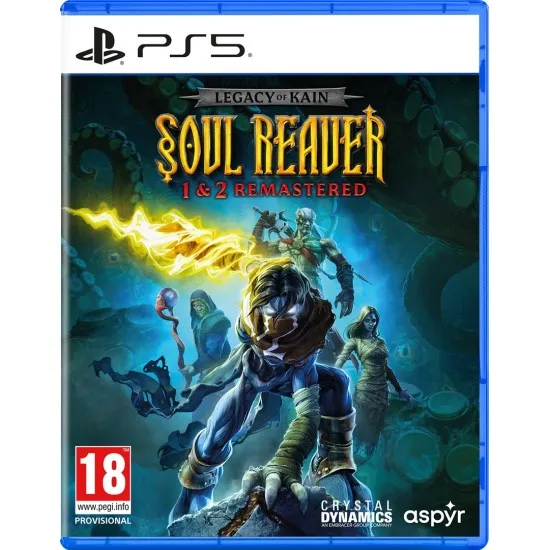 Legacy of Kain Soul Reaver 1&2 Remastered PS5 Cover Art