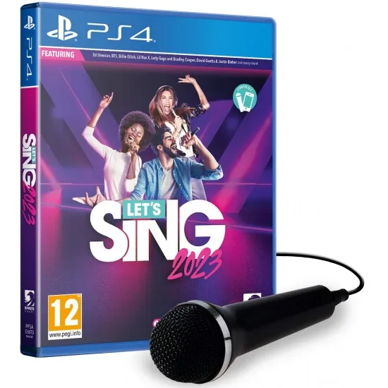 Lets Sing 2023 + 1 Microphone (PS4)