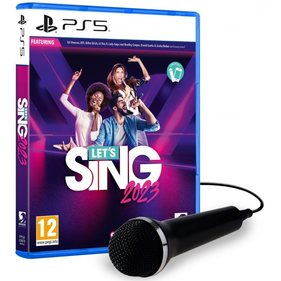 Lets Sing 2023 + 1 Microphone (PS5)